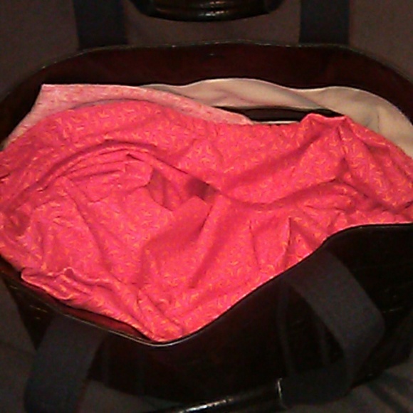 Host Pick🎉Tory Burch Embossed Patent Leather Tote - Picture 5 of 7